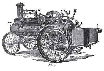 Steam Traction Engine (Cylinder Side)